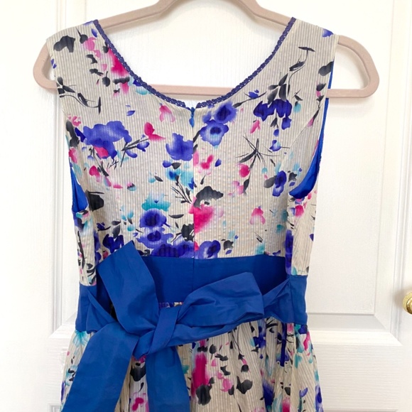 Pink and Blue Floral Dress from LuLu’s Size Large - Picture 7 of 13